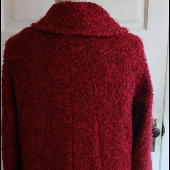 True vintage boucle coat mod style - Picture 4 of 9
